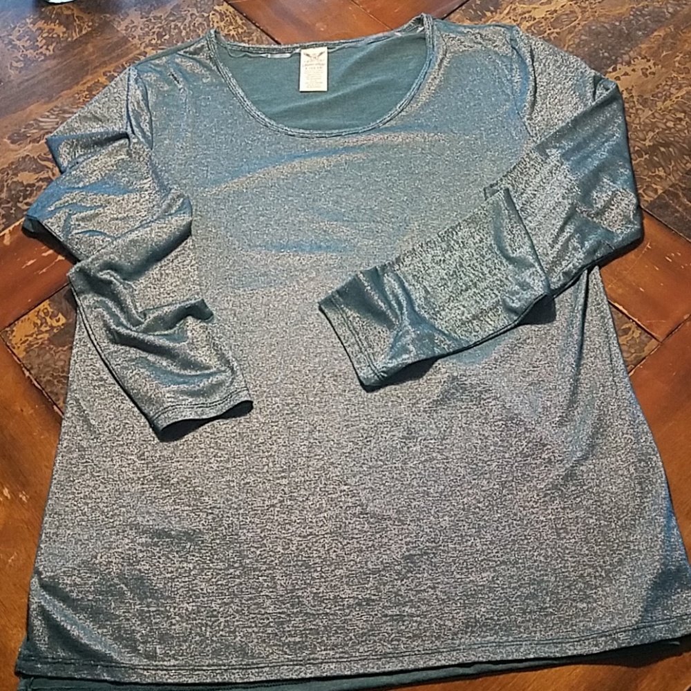 Teal Dress Blouse